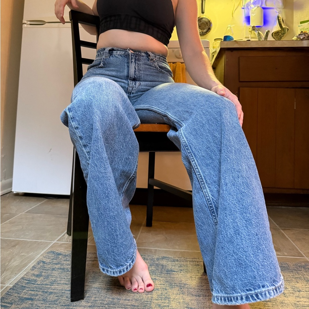 Free People Blue Women's Jeans